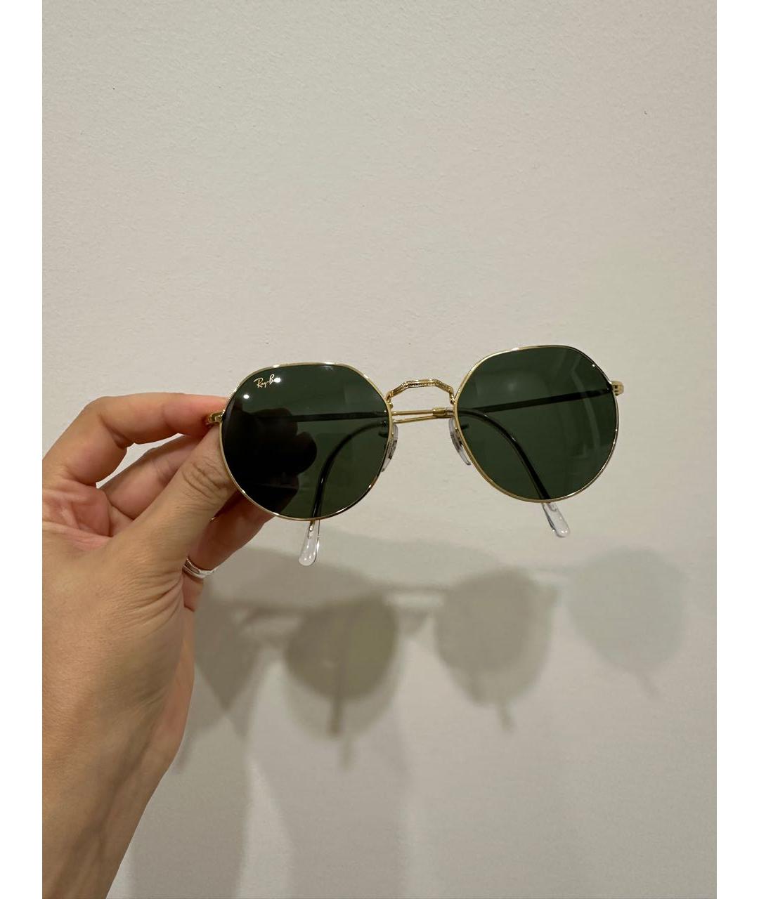 RAY BAN Мульти металлические солнцезащитные очки, фото 5