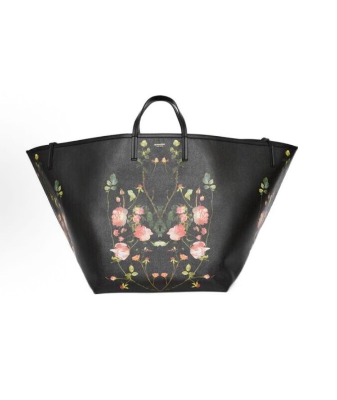 BURBERRY Черная сумка тоут, фото 3