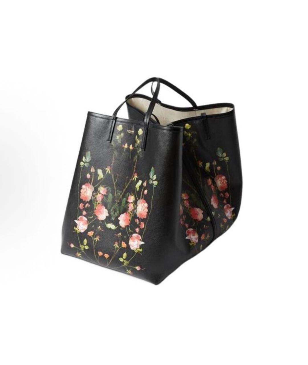 BURBERRY Черная сумка тоут, фото 4