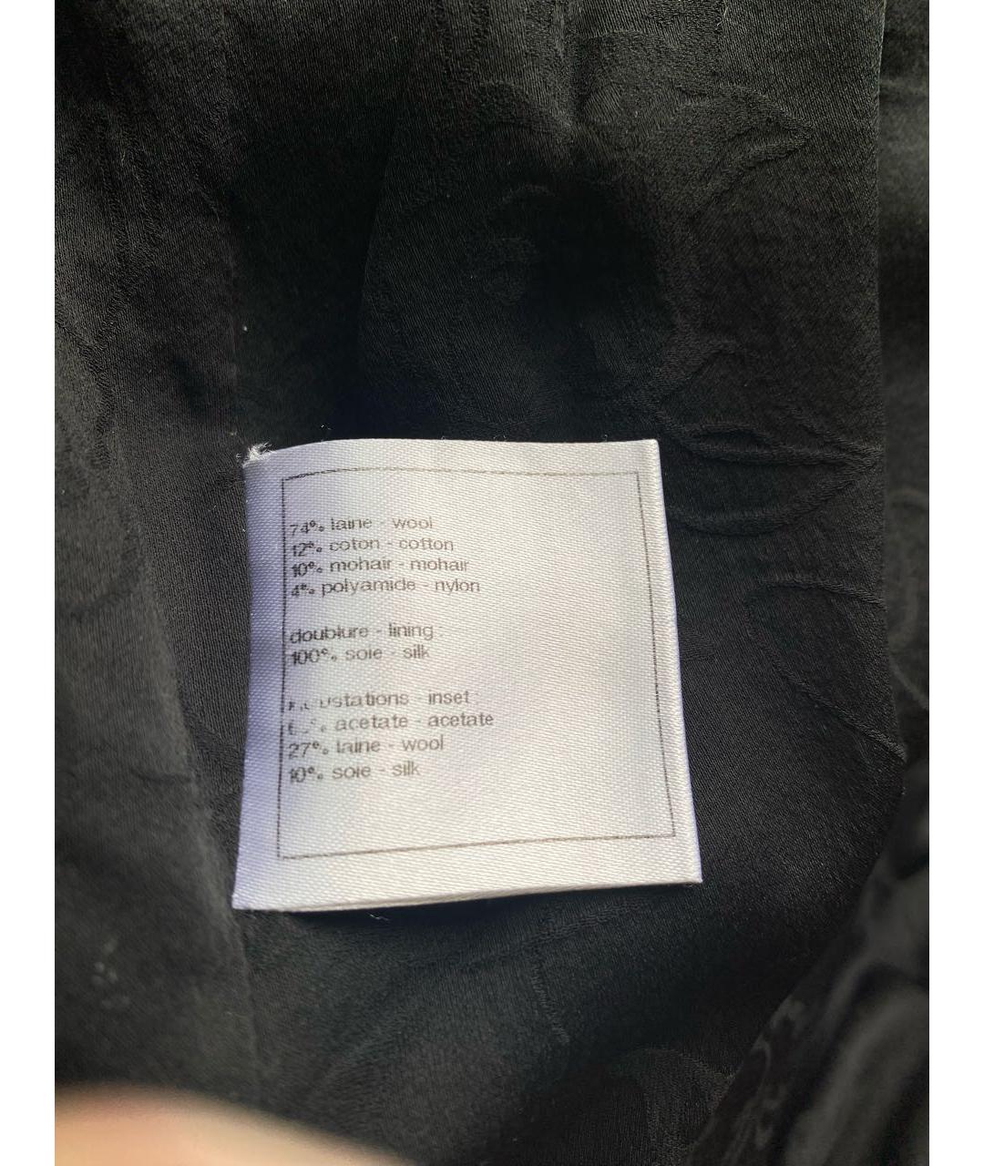 CHANEL Серый шерстяной жакет/пиджак, фото 8