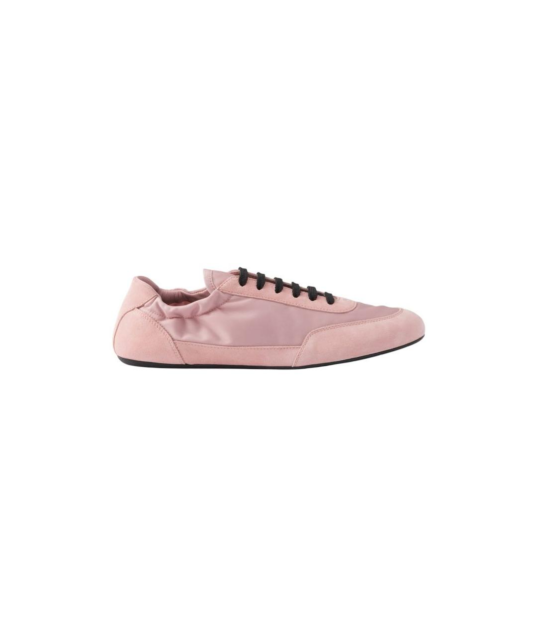 PRADA Розовые кеды, фото 1
