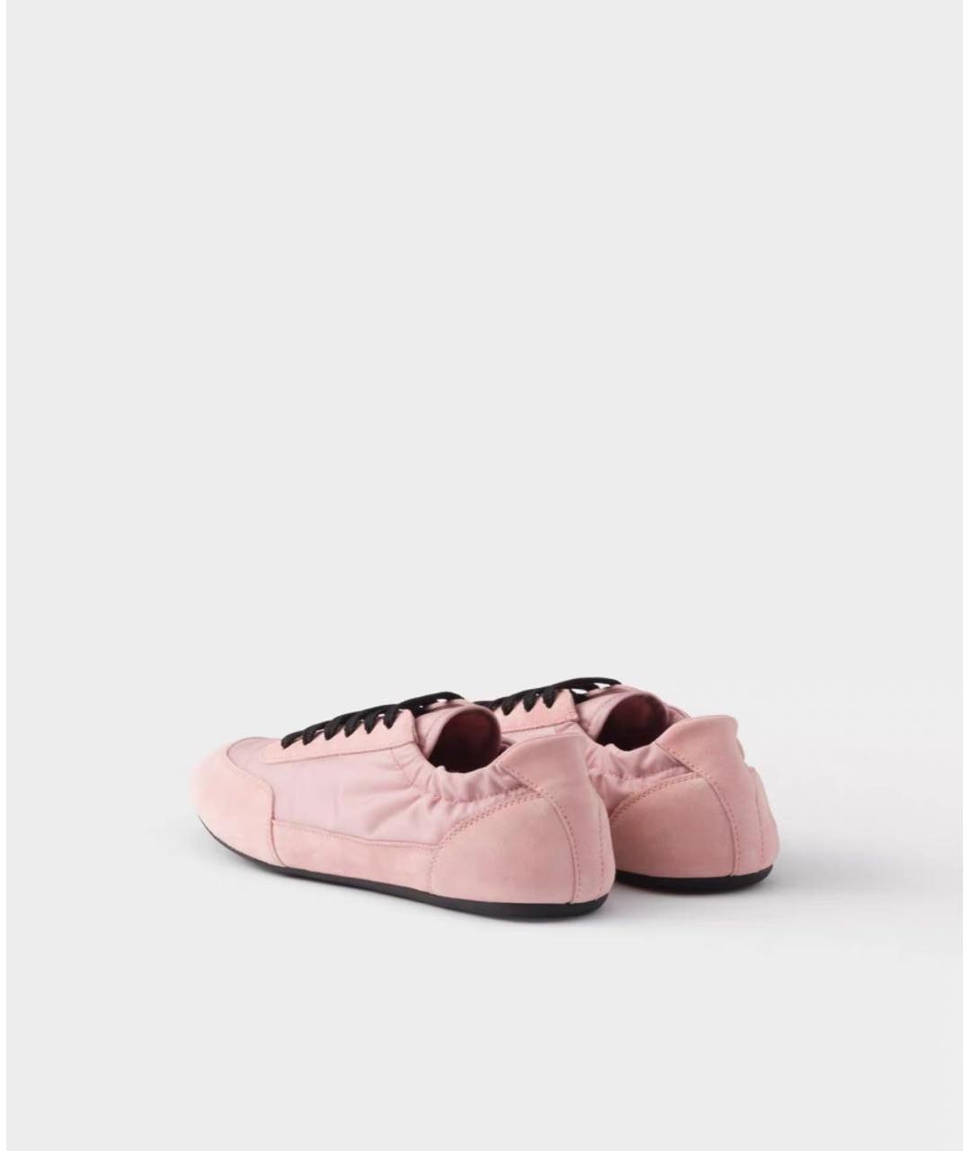 PRADA Розовые кеды, фото 4