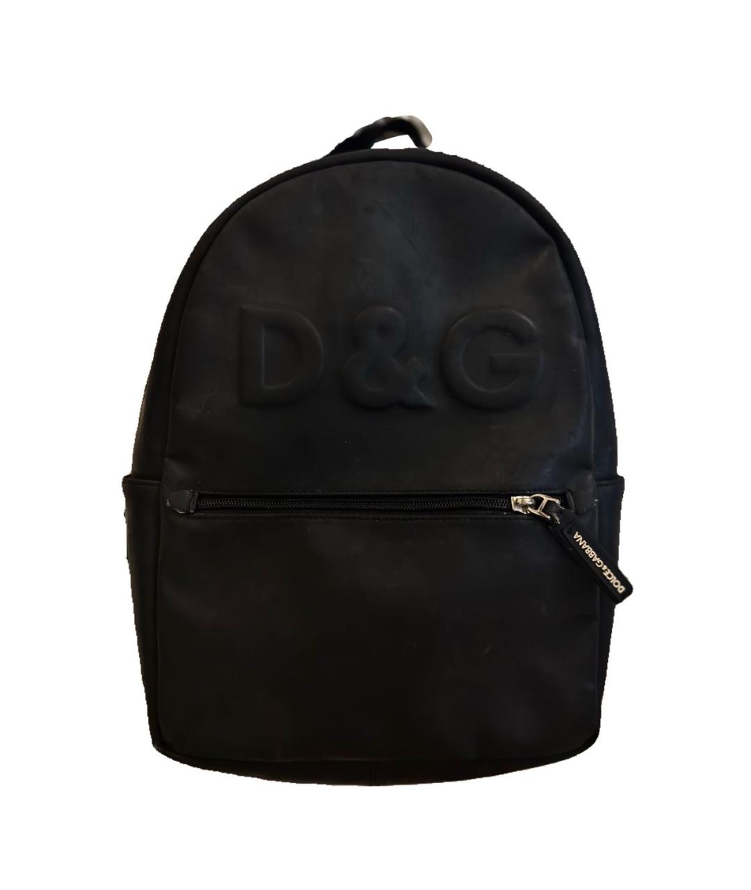 DOLCE&GABBANA Черный рюкзак, фото 1