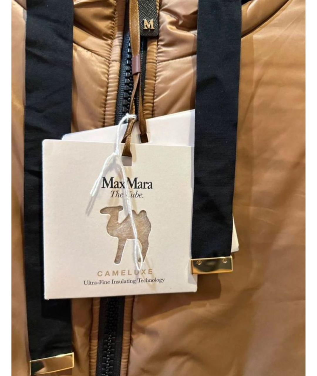 MAX MARA Коричневая шелковая куртка, фото 4