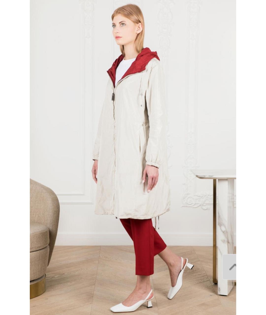 MAX MARA Белая парка, фото 5