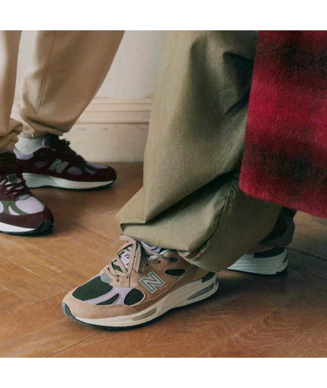 NEW BALANCE Бежевые низкие кроссовки / кеды, фото 5