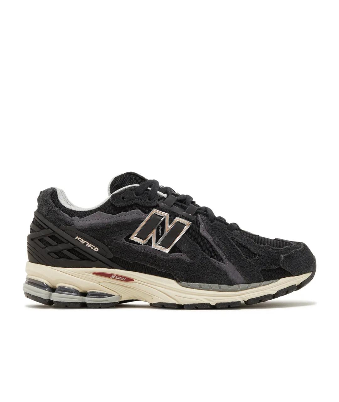 NEW BALANCE Черные замшевые кроссовки, фото 1