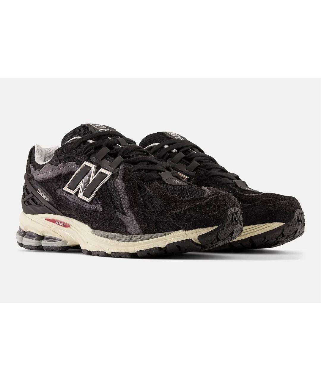 NEW BALANCE Черные замшевые кроссовки, фото 2