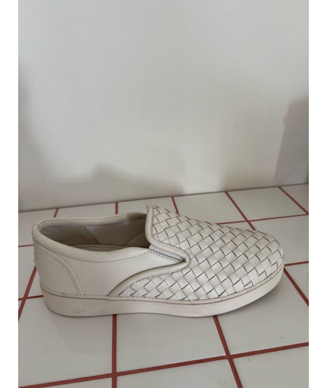 BOTTEGA VENETA Кожаные слипоны, фото 5