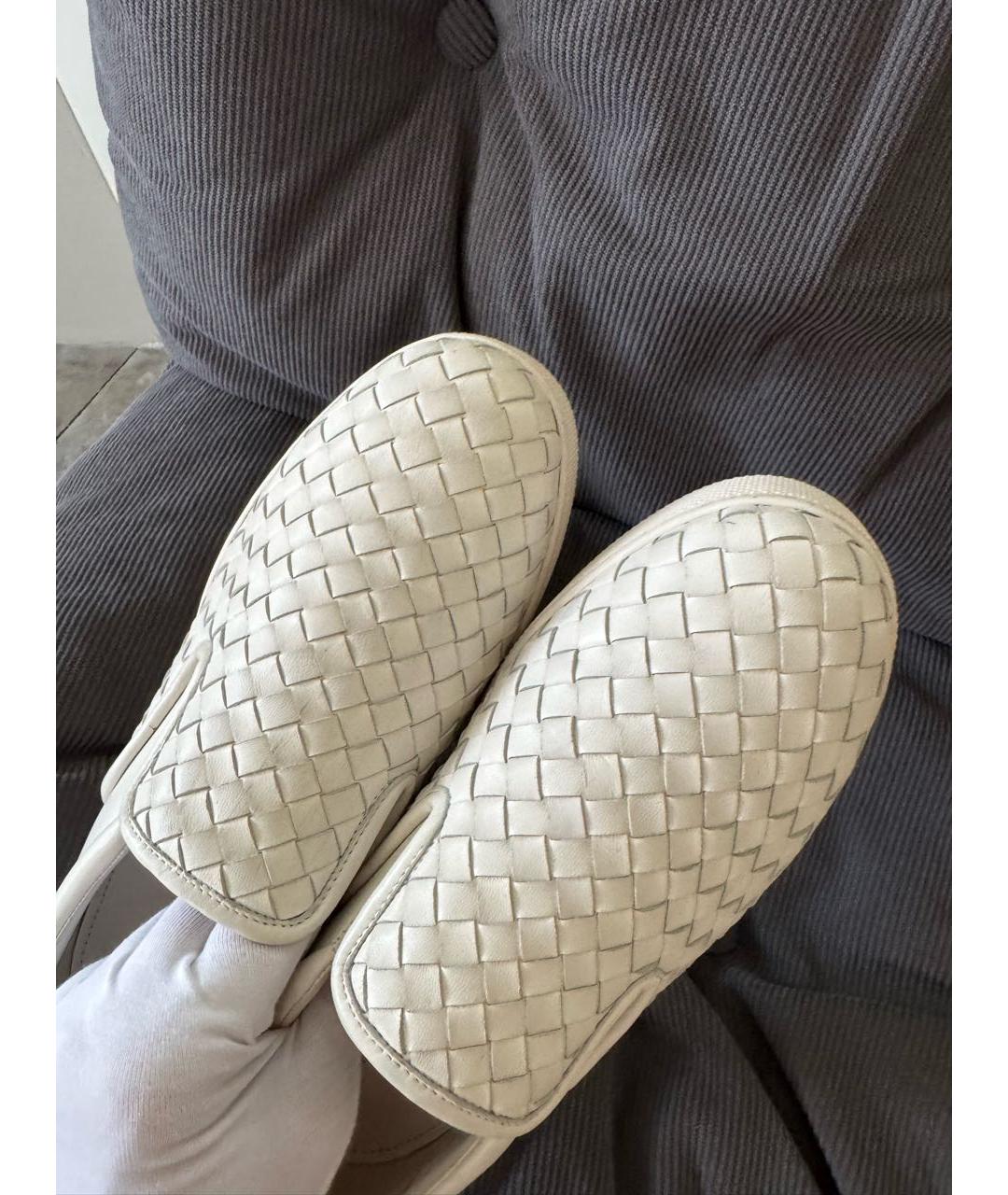BOTTEGA VENETA Кожаные слипоны, фото 6
