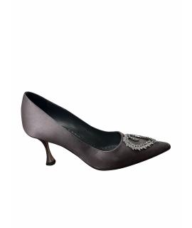 MANOLO BLAHNIK Лодочки на низком каблуке