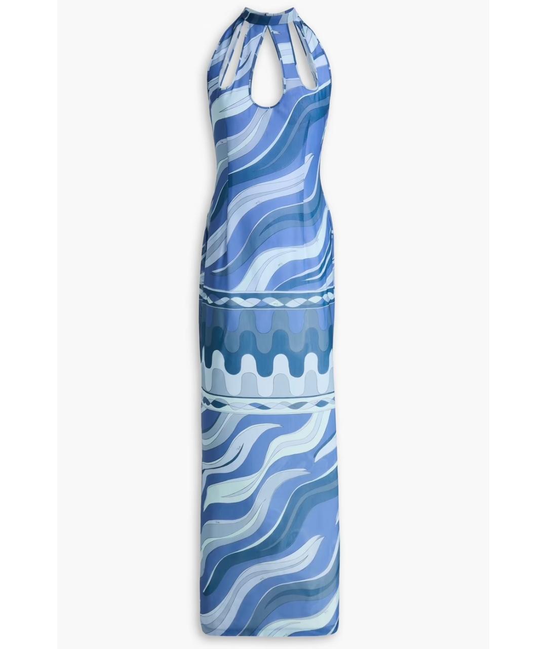 EMILIO PUCCI Мульти коктейльное платье, фото 10