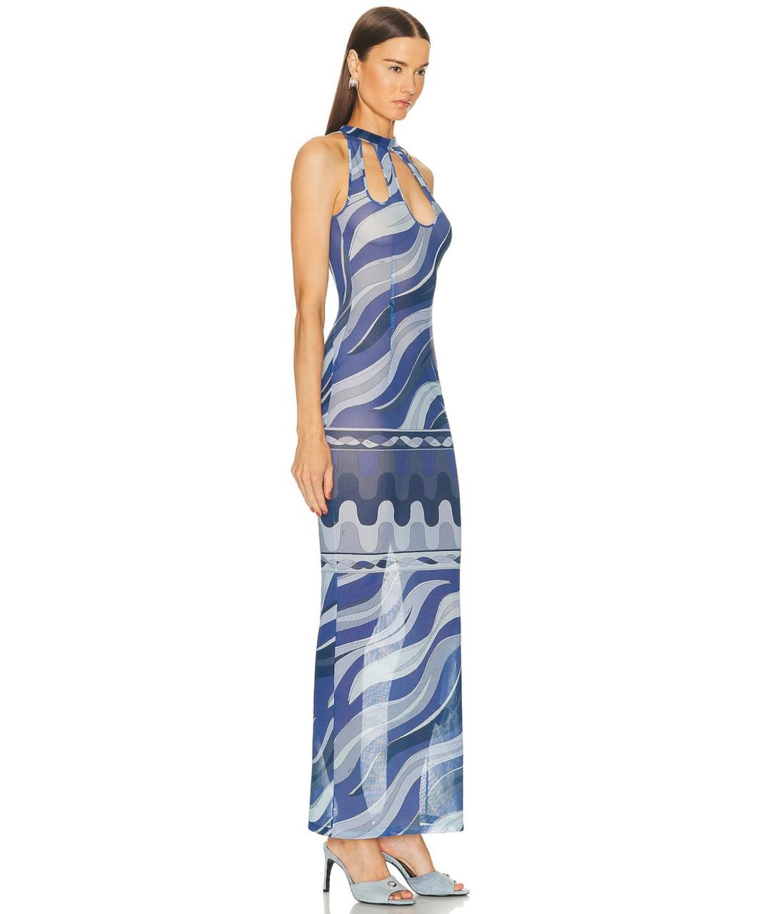 EMILIO PUCCI Мульти коктейльное платье, фото 9