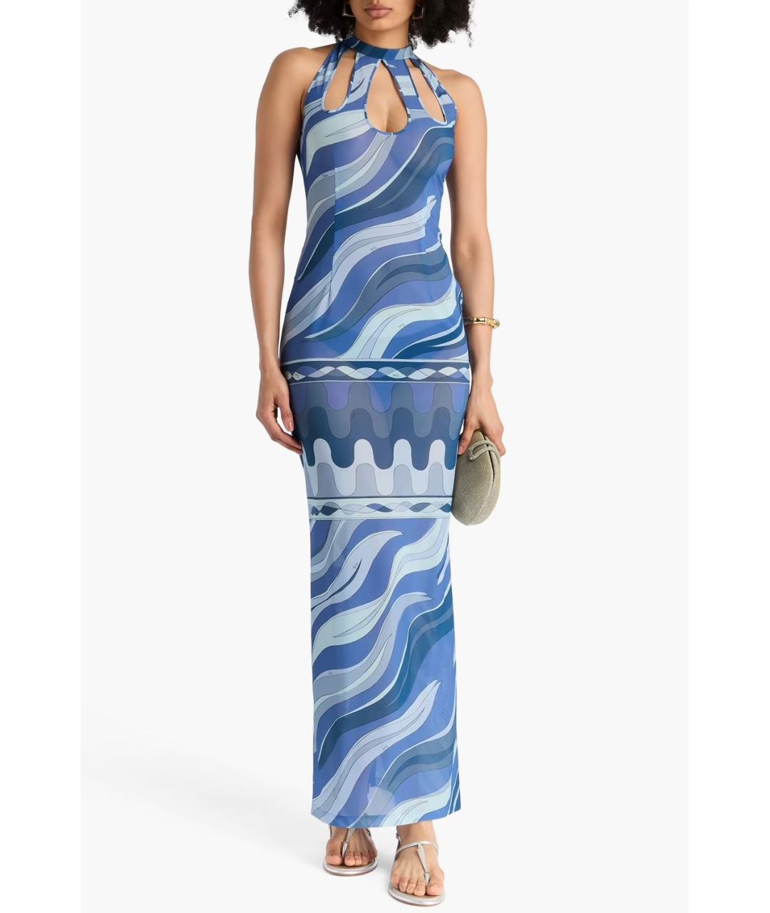 EMILIO PUCCI Мульти коктейльное платье, фото 2