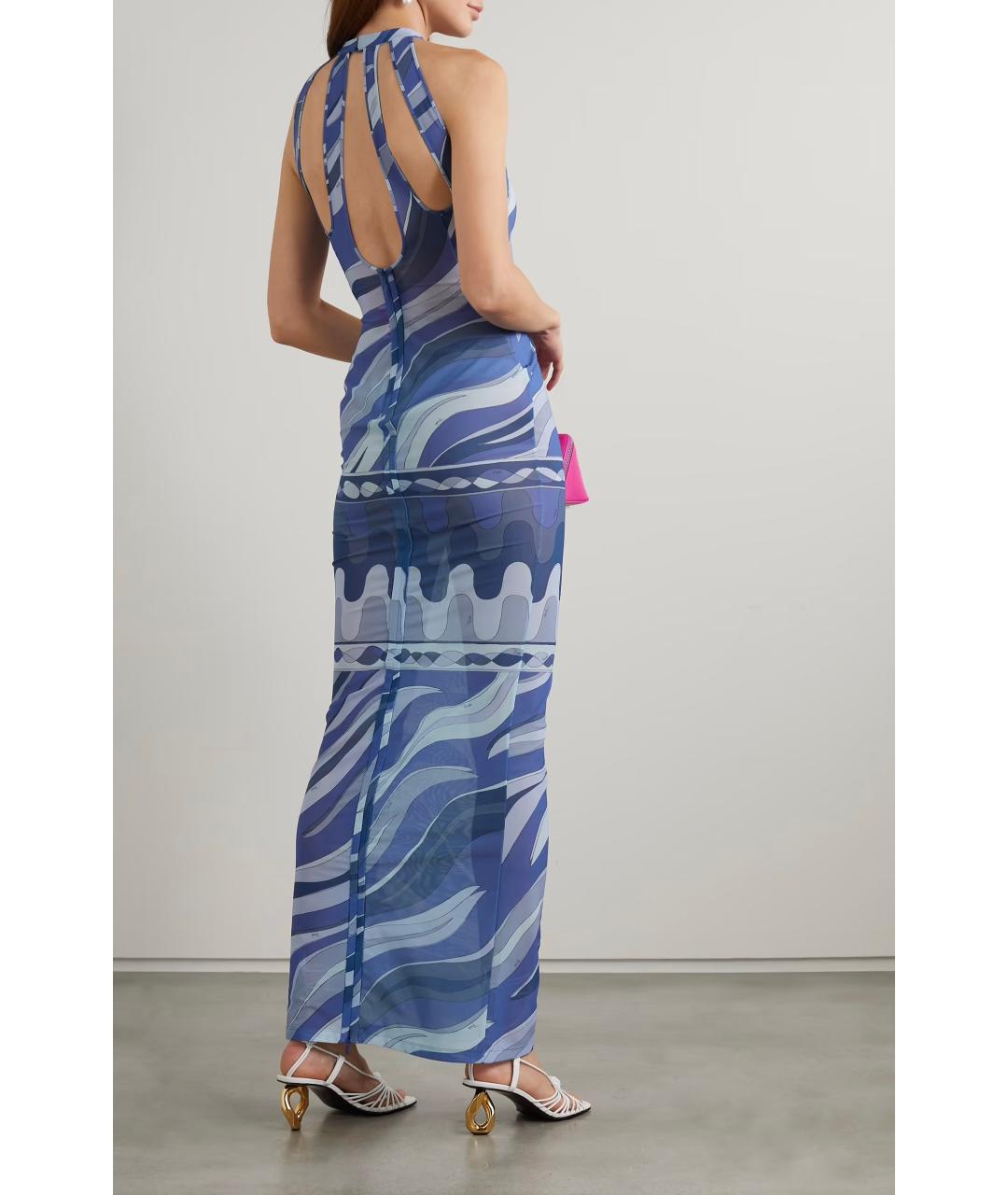 EMILIO PUCCI Мульти коктейльное платье, фото 5