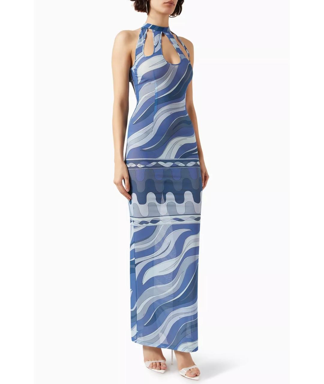 EMILIO PUCCI Мульти коктейльное платье, фото 7