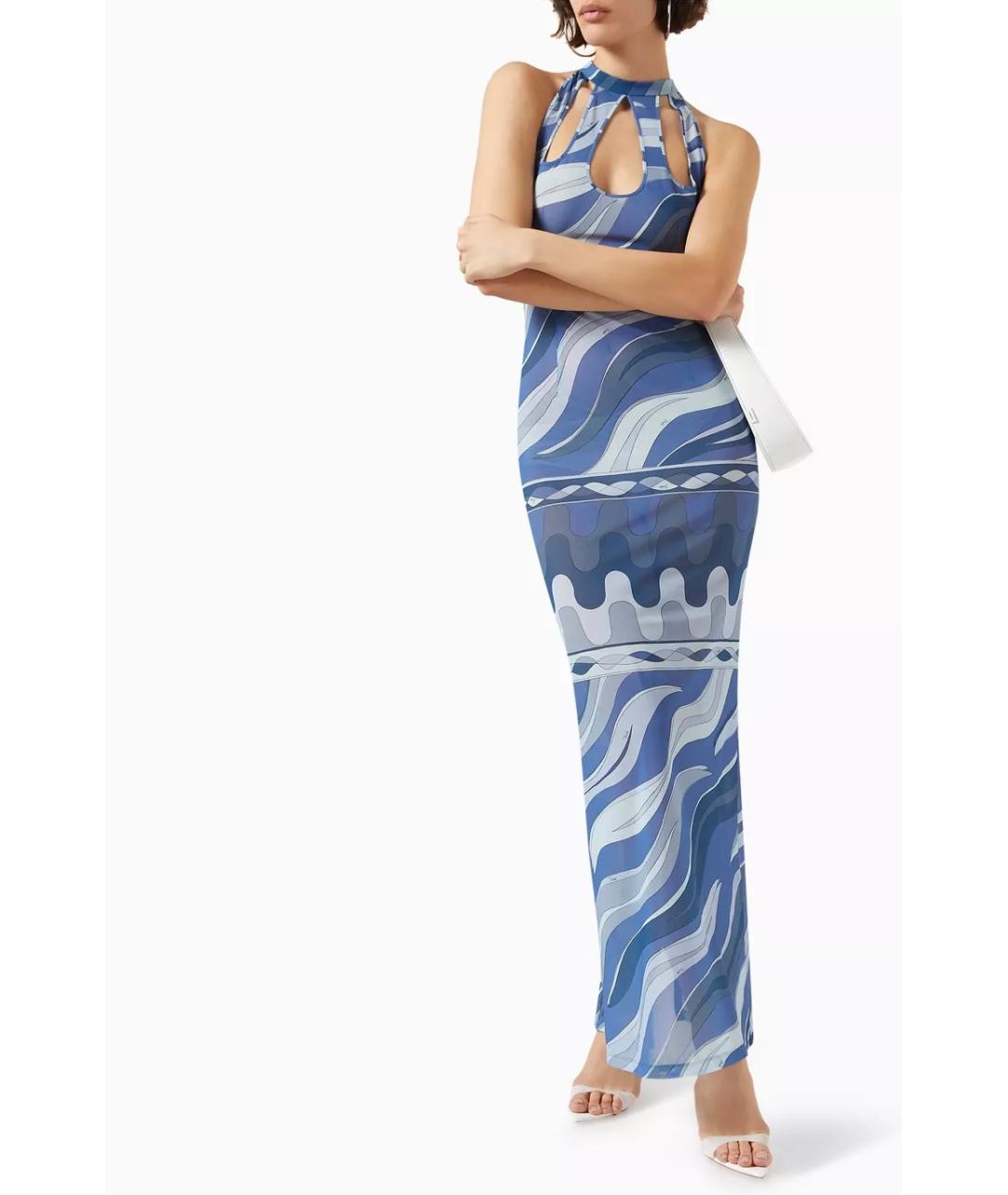 EMILIO PUCCI Мульти коктейльное платье, фото 6