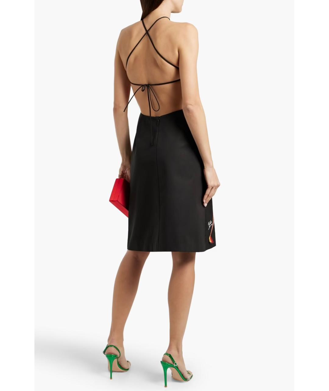 EMILIO PUCCI Черное коктейльное платье, фото 3
