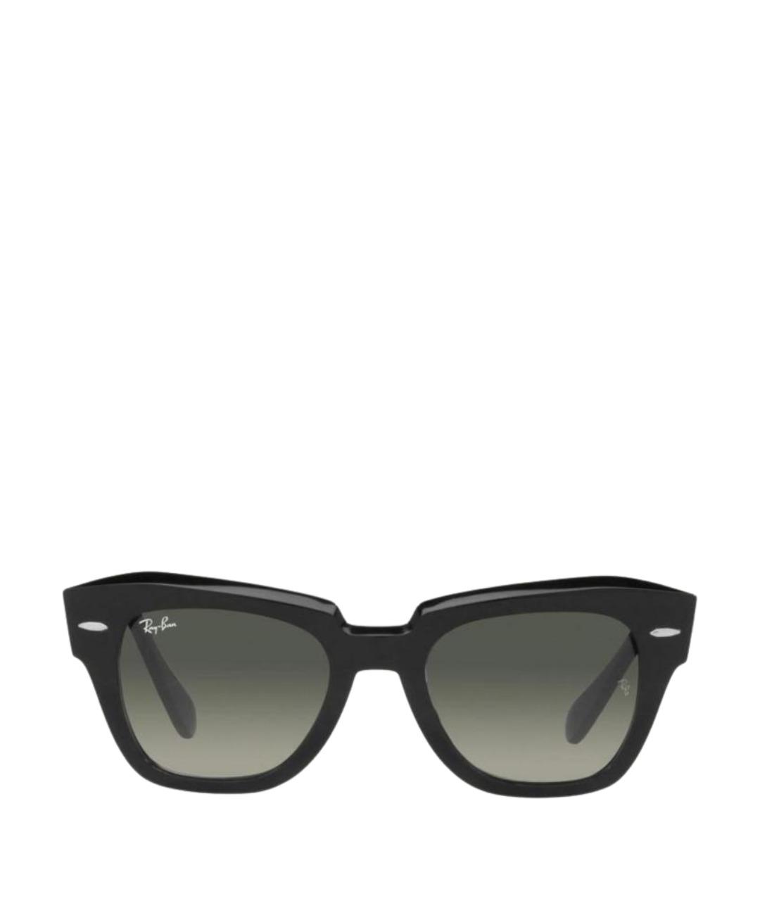 RAY BAN Черные солнцезащитные очки, фото 2