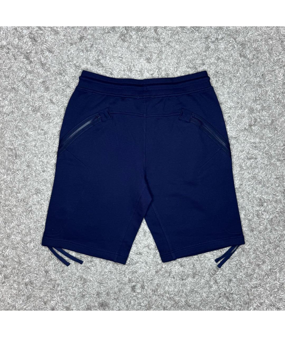 CP COMPANY Темно-синие хлопковые шорты, фото 3
