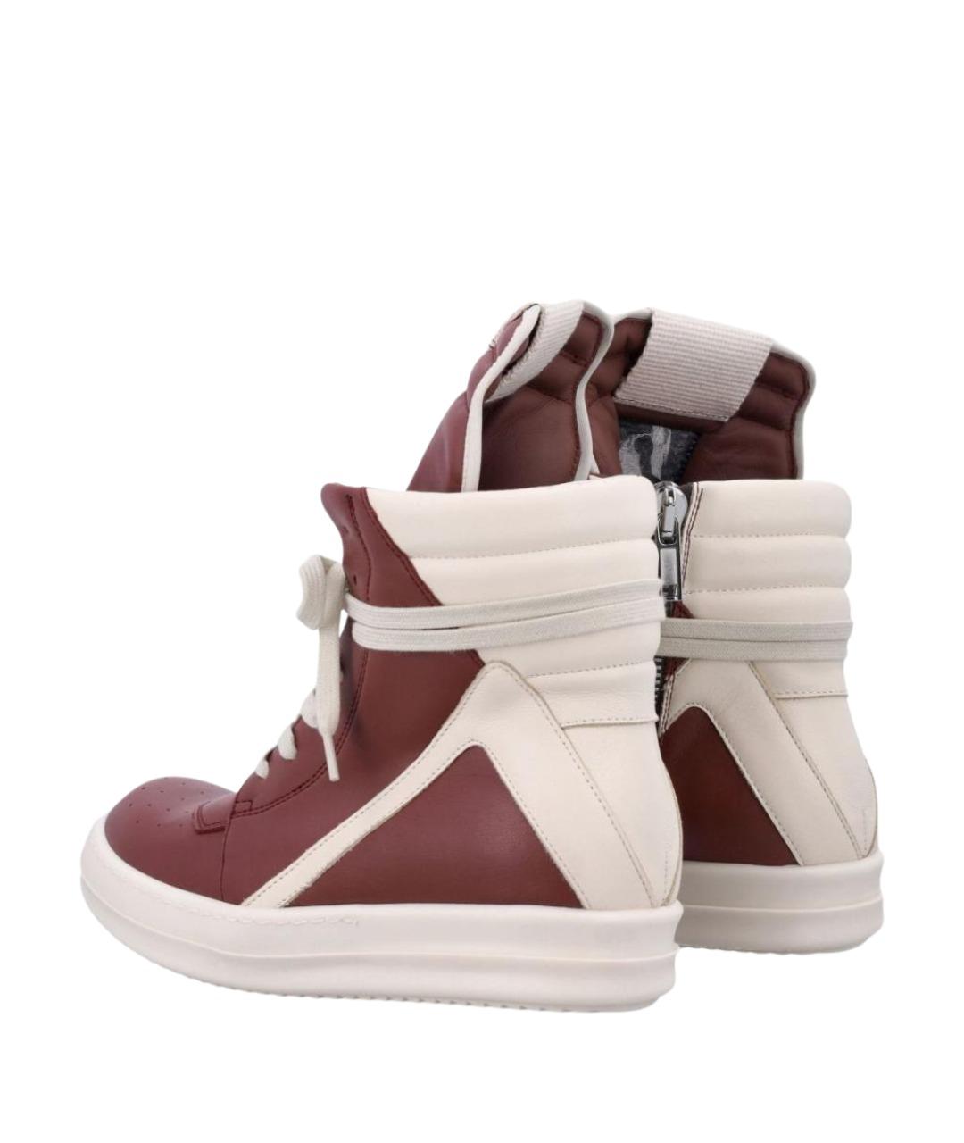 RICK OWENS Красные кроссовки, фото 3