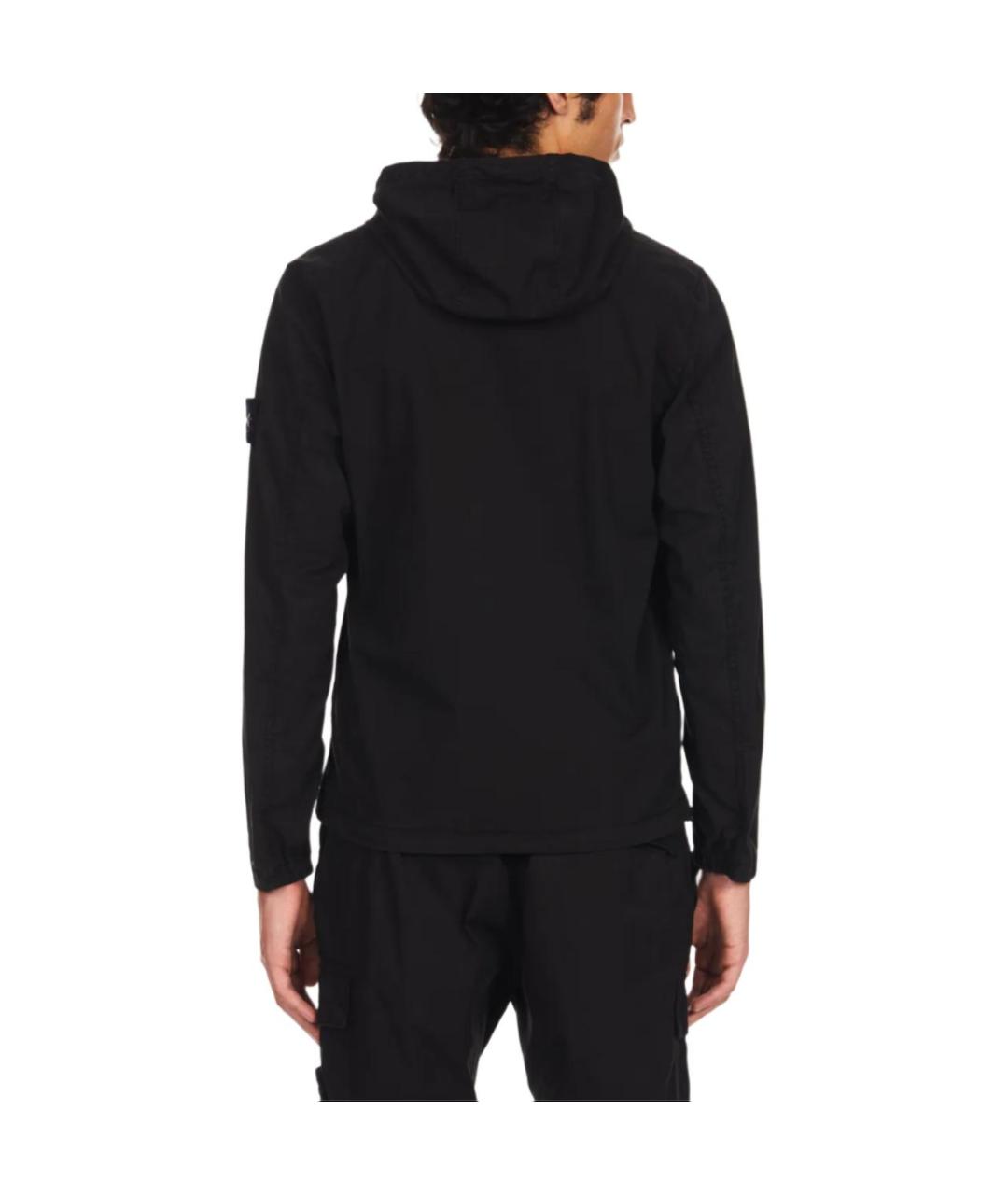 STONE ISLAND Черная куртка, фото 3