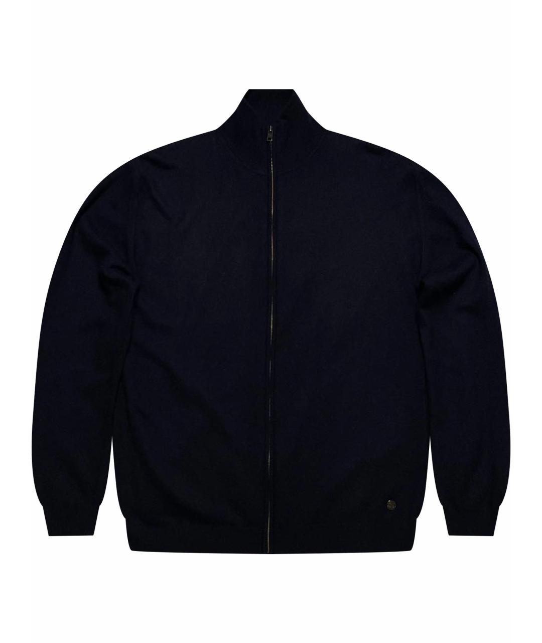 WOOLRICH Темно-синий шерстяной джемпер / свитер, фото 1