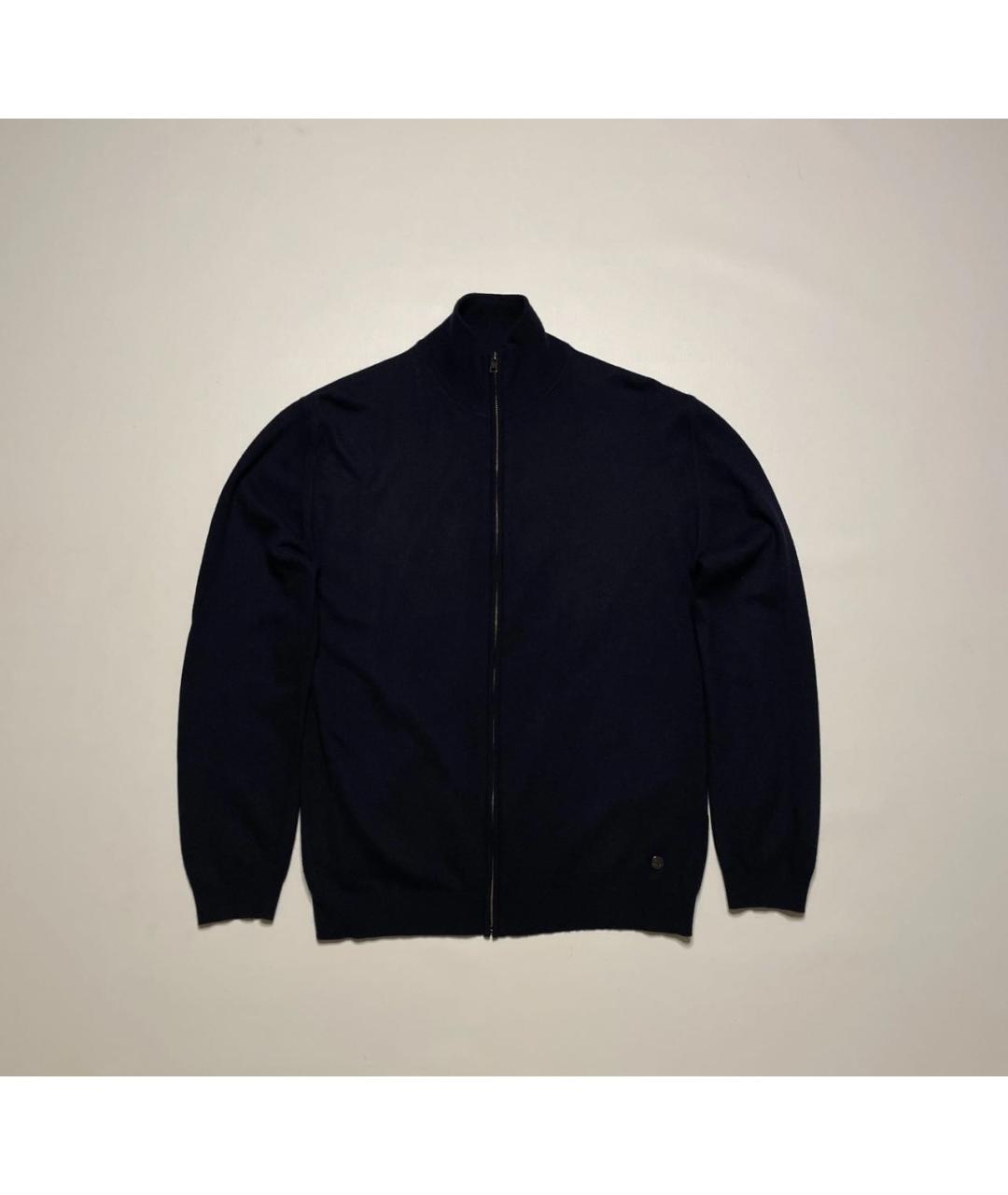 WOOLRICH Темно-синий шерстяной джемпер / свитер, фото 7