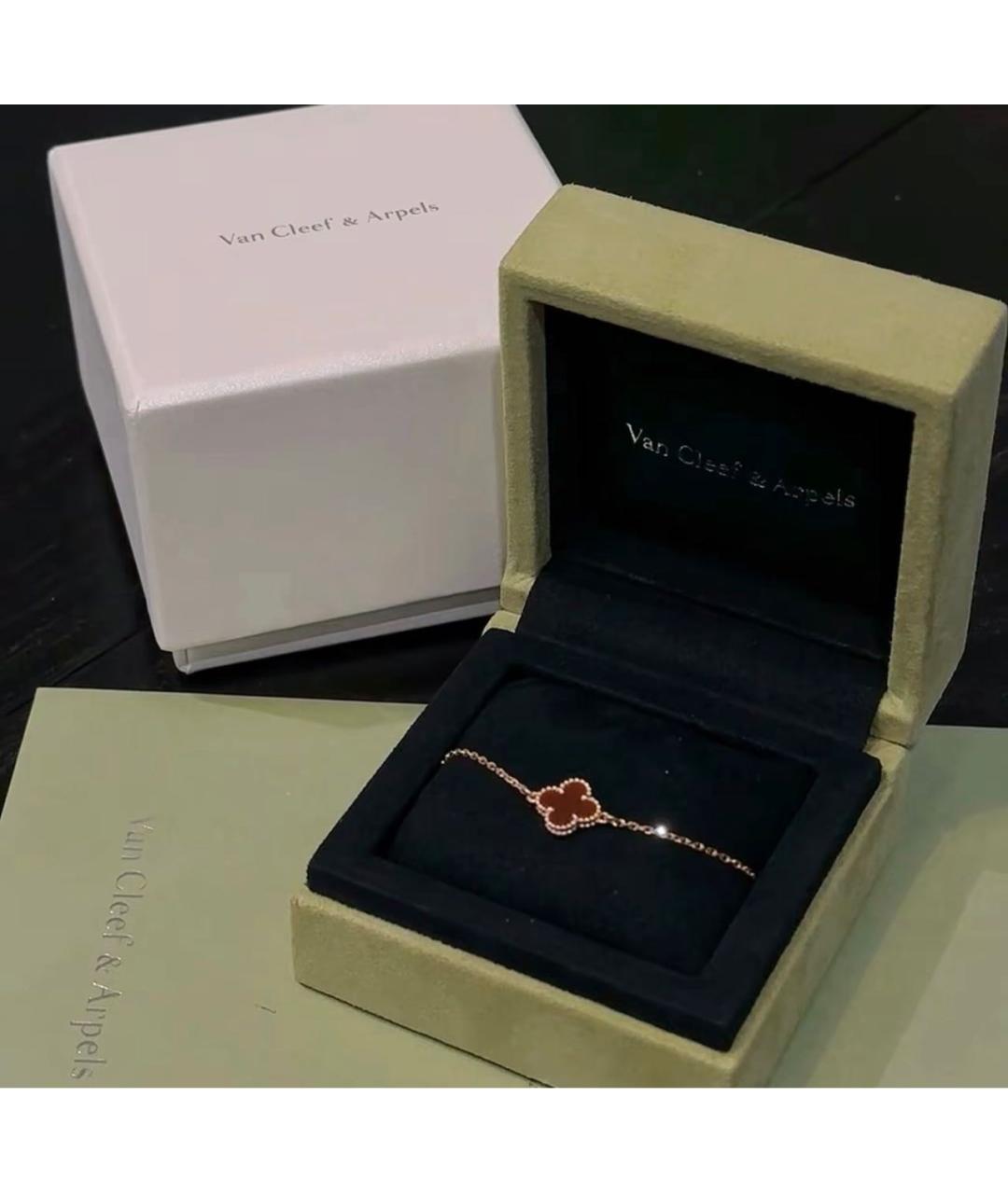 VAN CLEEF & ARPELS Красный браслет из розового золота, фото 3