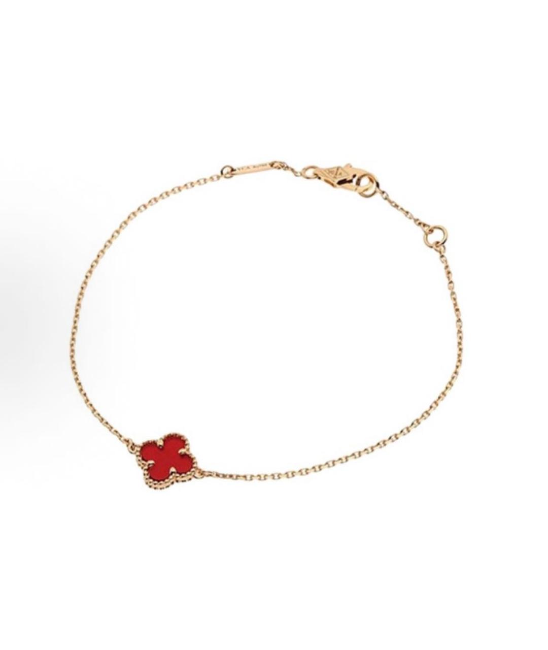 VAN CLEEF & ARPELS Красный браслет из розового золота, фото 2