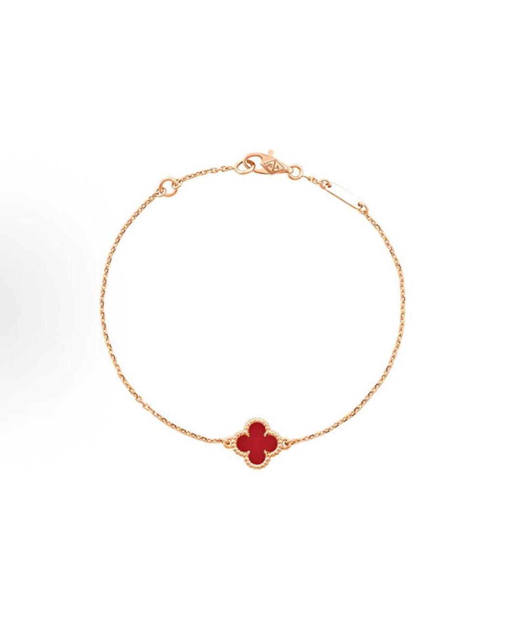 VAN CLEEF & ARPELS Красный браслет из розового золота, фото 7