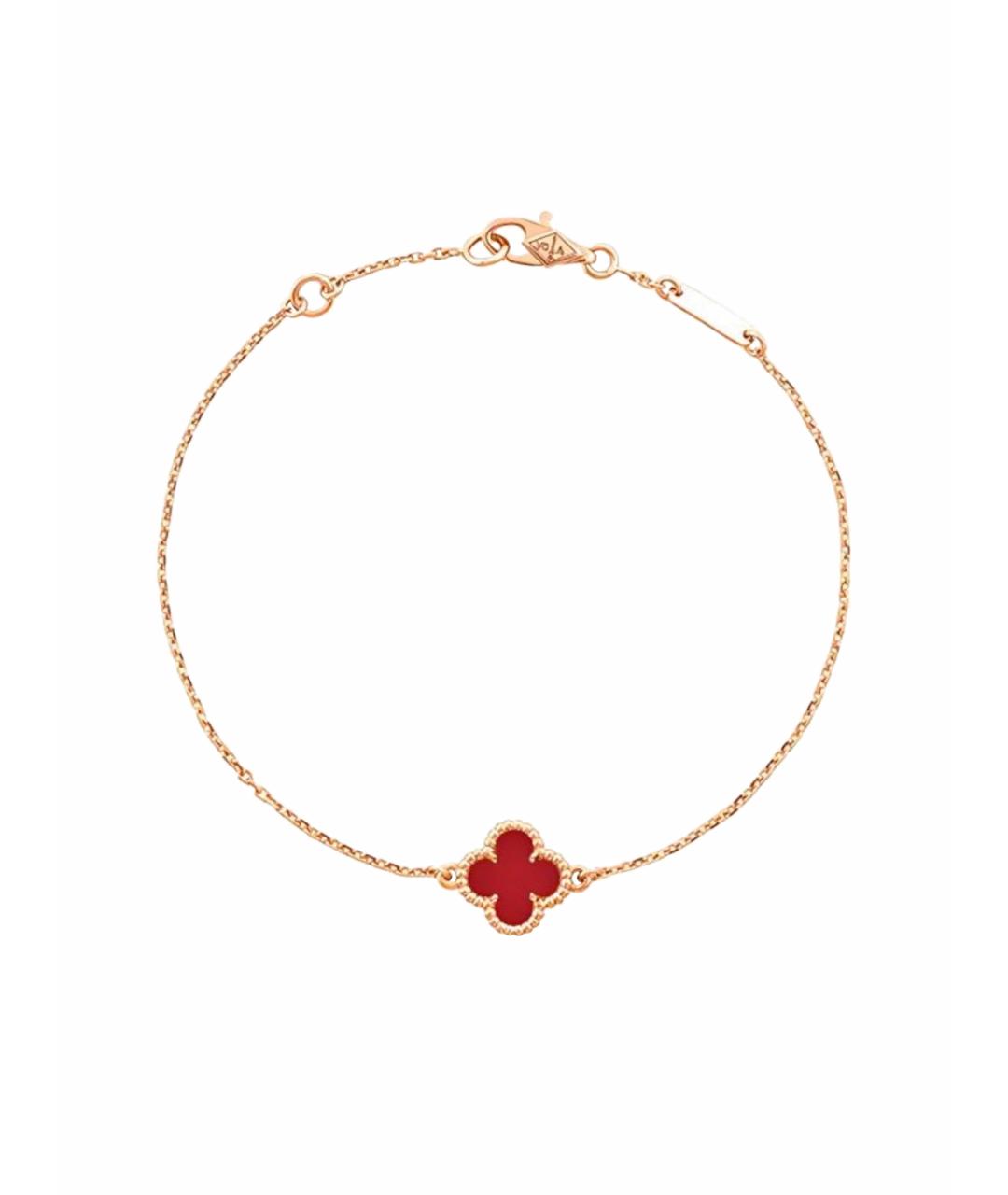 VAN CLEEF & ARPELS Красный браслет из розового золота, фото 1