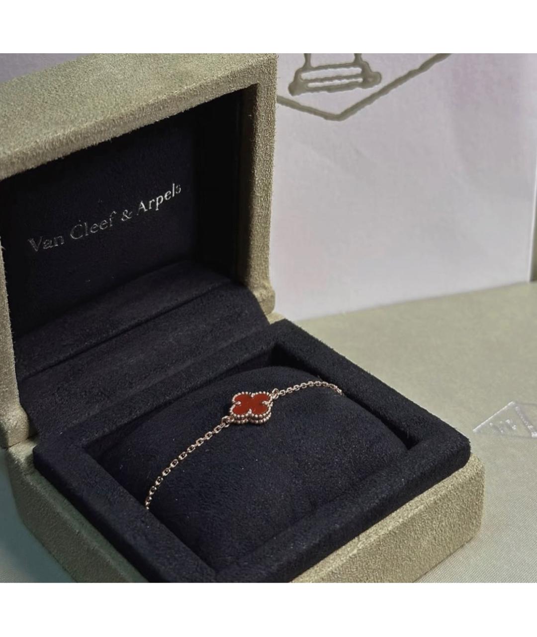VAN CLEEF & ARPELS Красный браслет из розового золота, фото 4