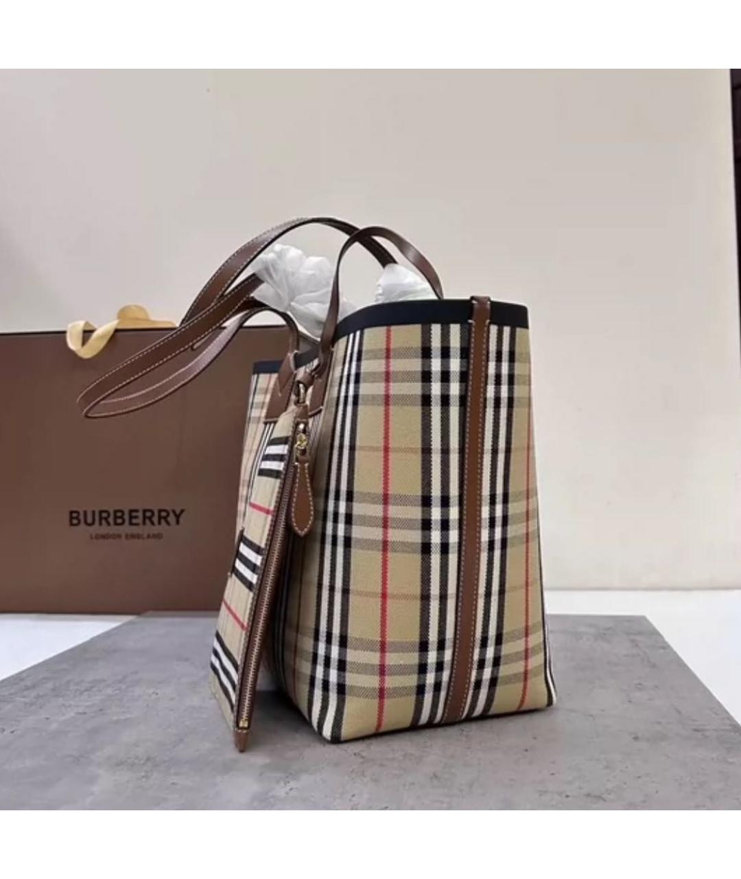 BURBERRY Мульти сумка тоут, фото 2