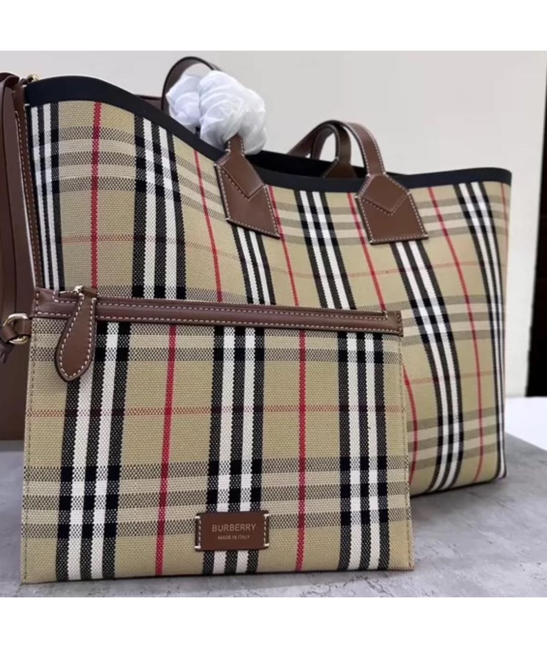 BURBERRY Мульти сумка тоут, фото 5