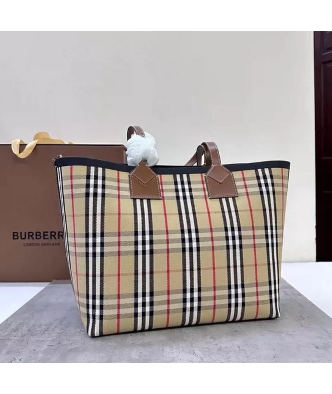 BURBERRY Мульти сумка тоут, фото 4