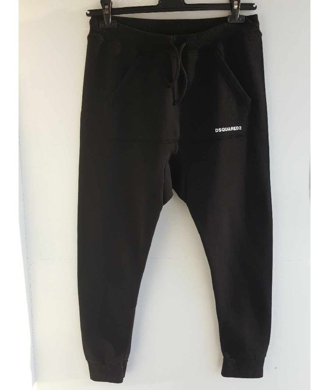DSQUARED2 Черные хлопковые брюки и шорты, фото 7