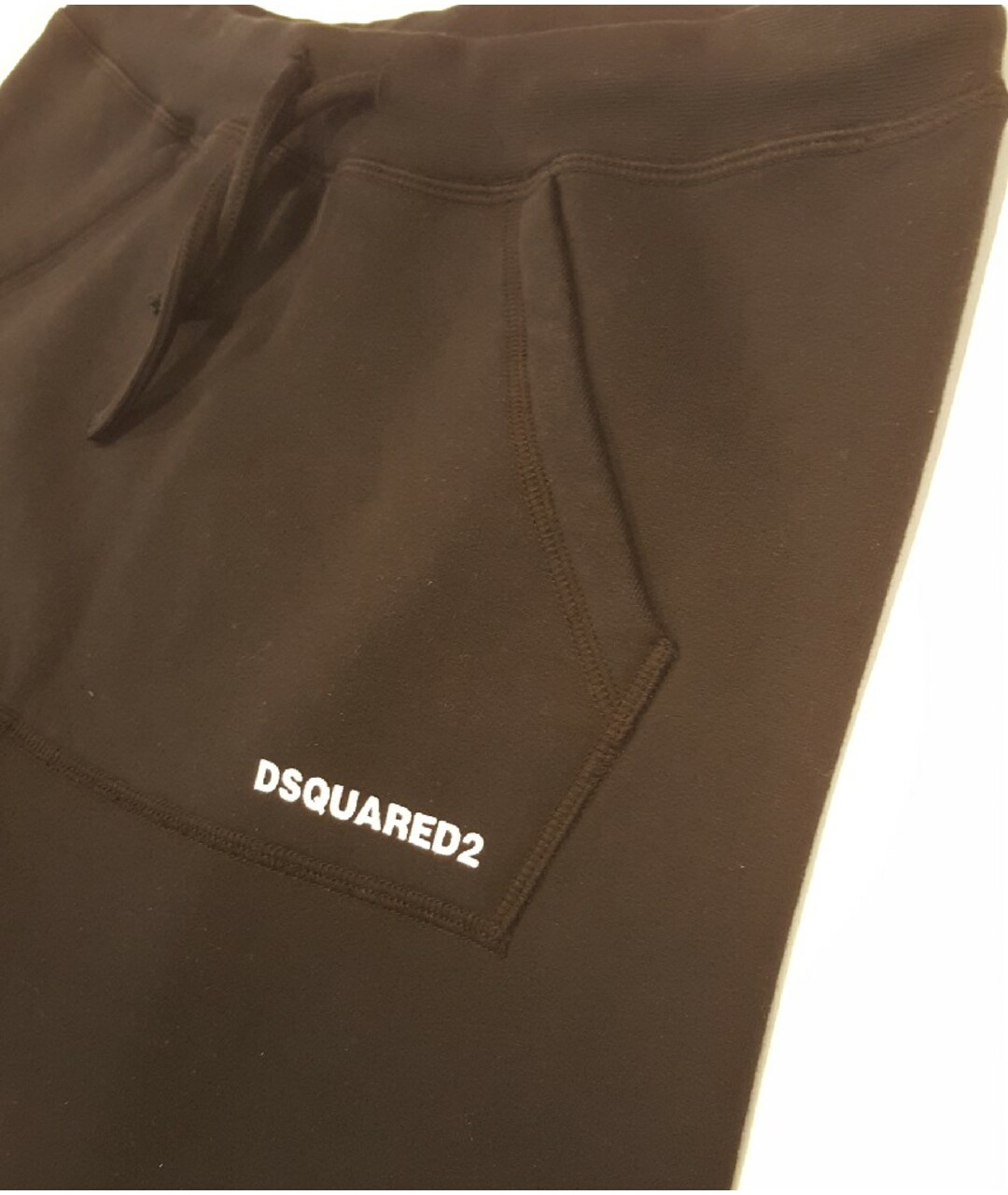 DSQUARED2 Черные хлопковые брюки и шорты, фото 4
