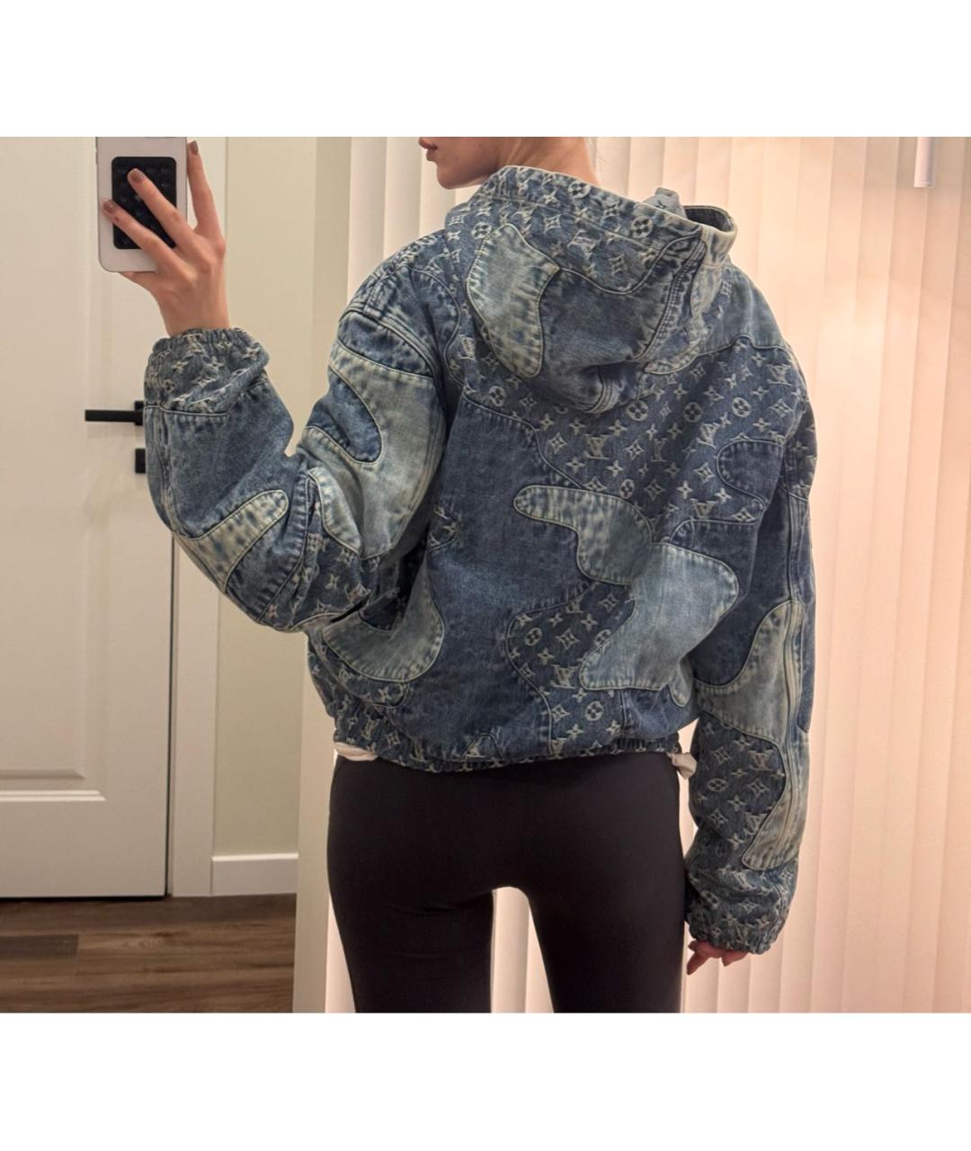 LOUIS VUITTON Синяя деним куртка, фото 6