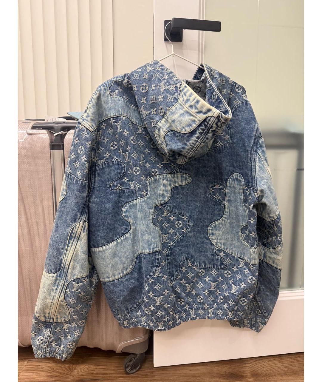 LOUIS VUITTON Синяя деним куртка, фото 2