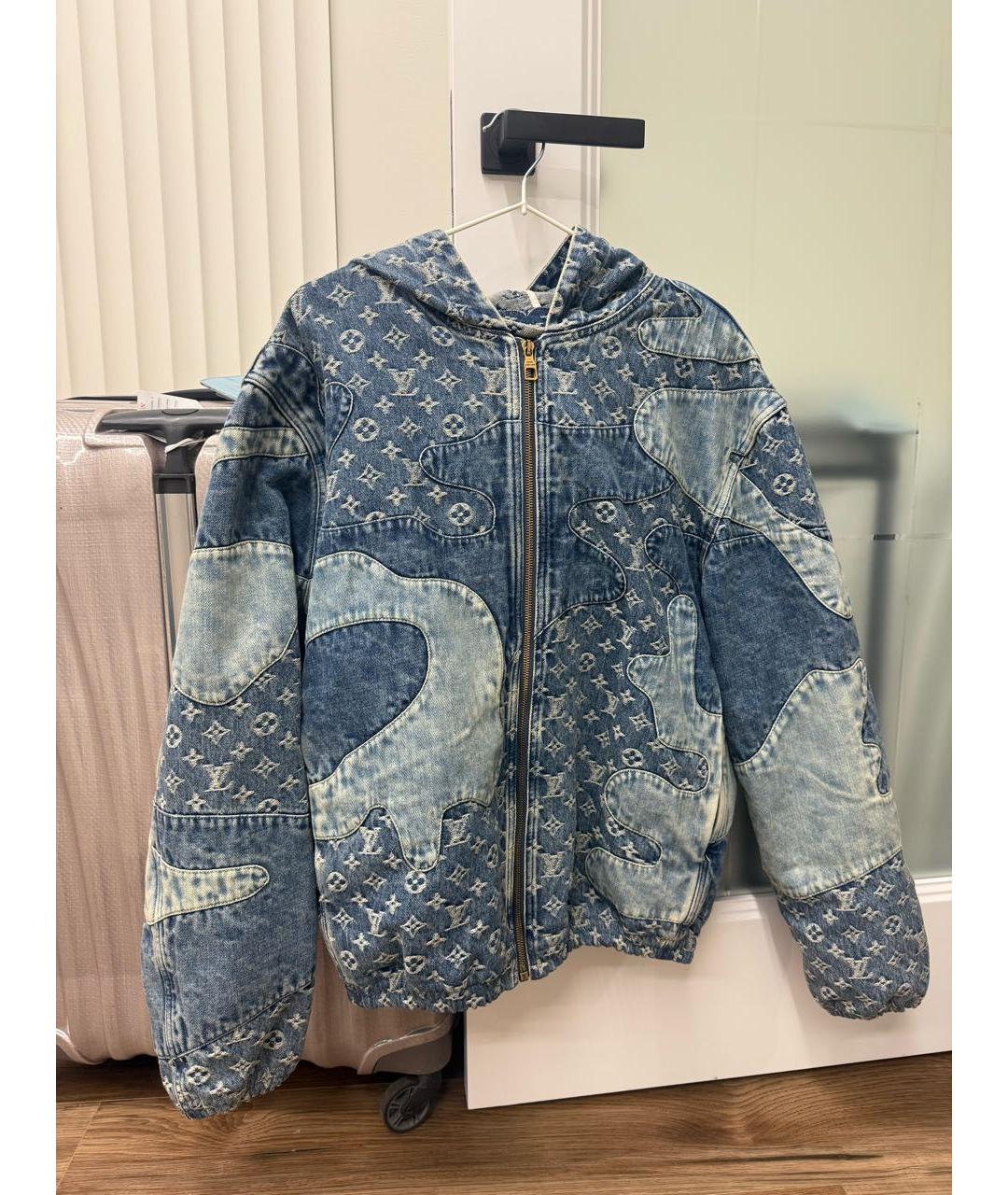 LOUIS VUITTON Синяя деним куртка, фото 7