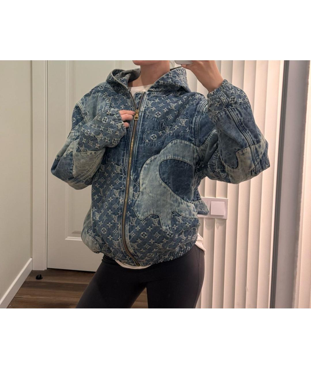 LOUIS VUITTON Синяя деним куртка, фото 5