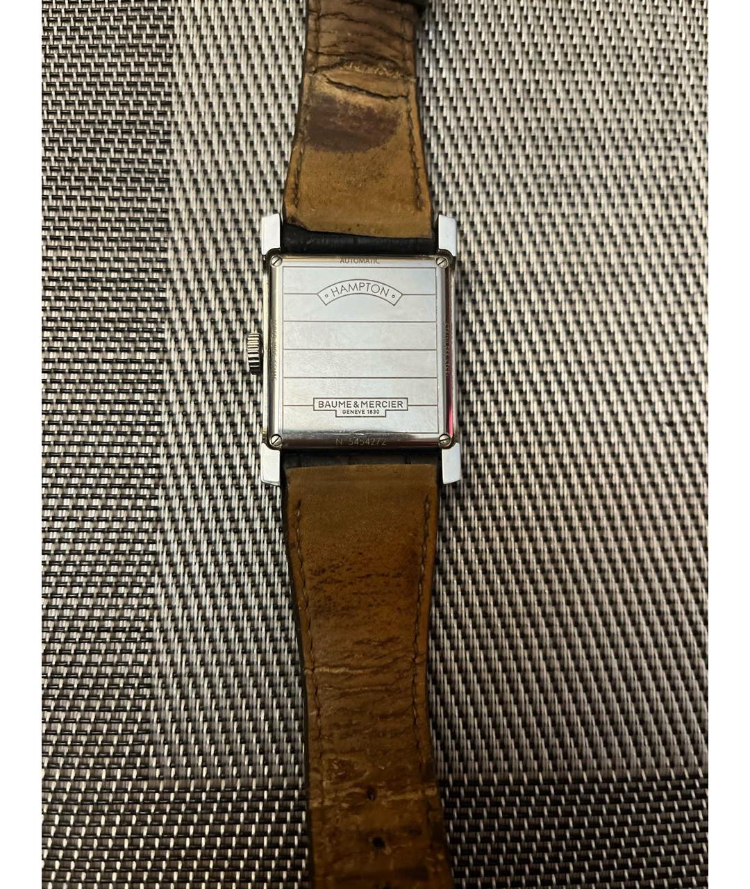 BAUME&MERCIER Коричневые металлические часы, фото 3
