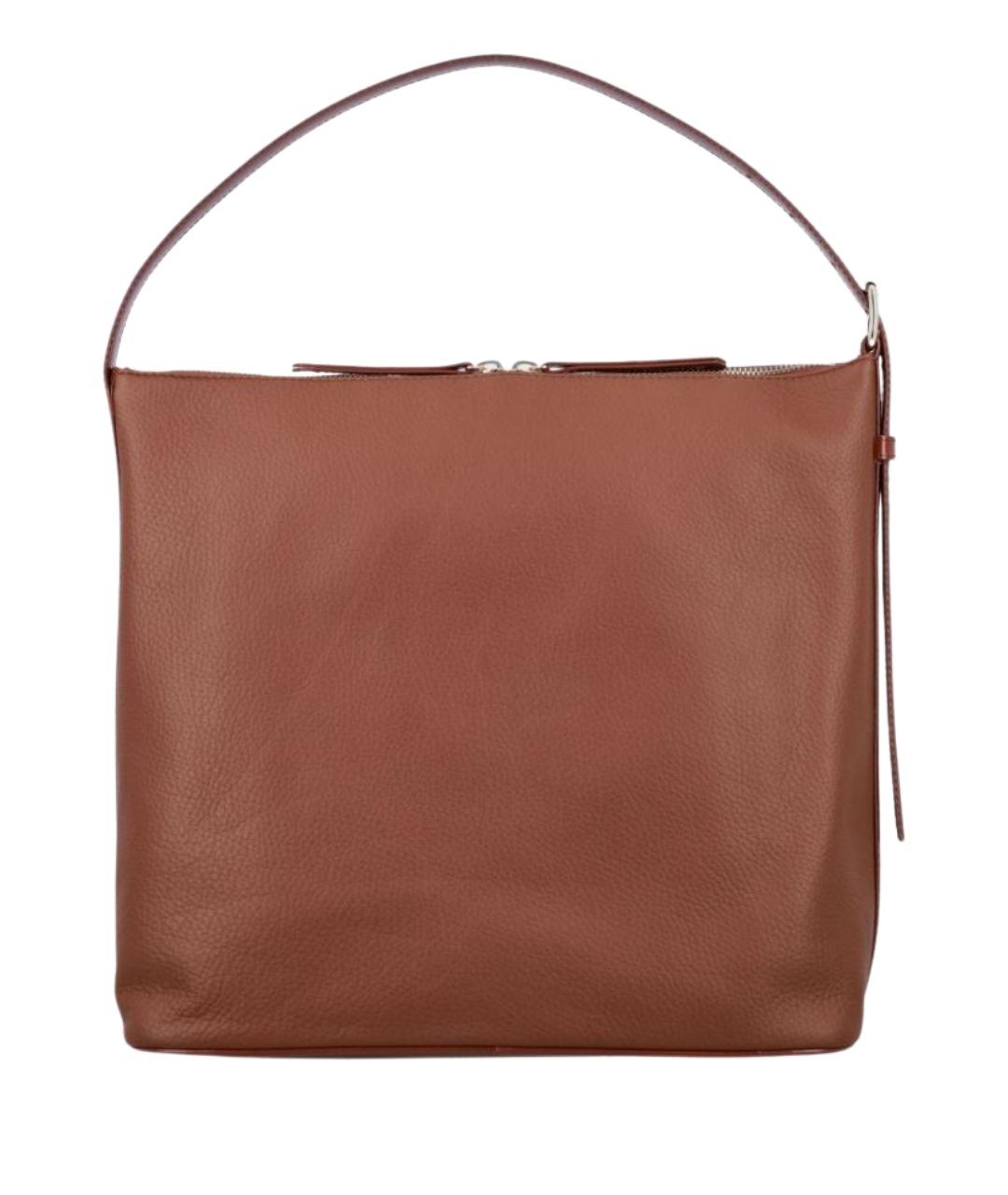 A.P.C. Коричневая сумка тоут, фото 2