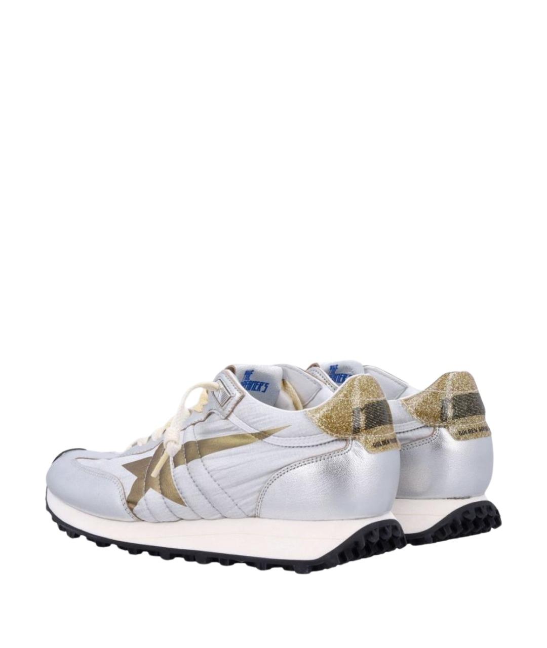 GOLDEN GOOSE DELUXE BRAND Серебряные кроссовки, фото 3