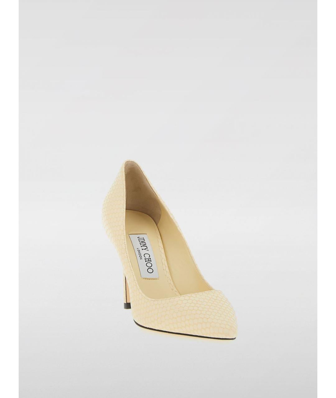 JIMMY CHOO Желтые туфли, фото 2