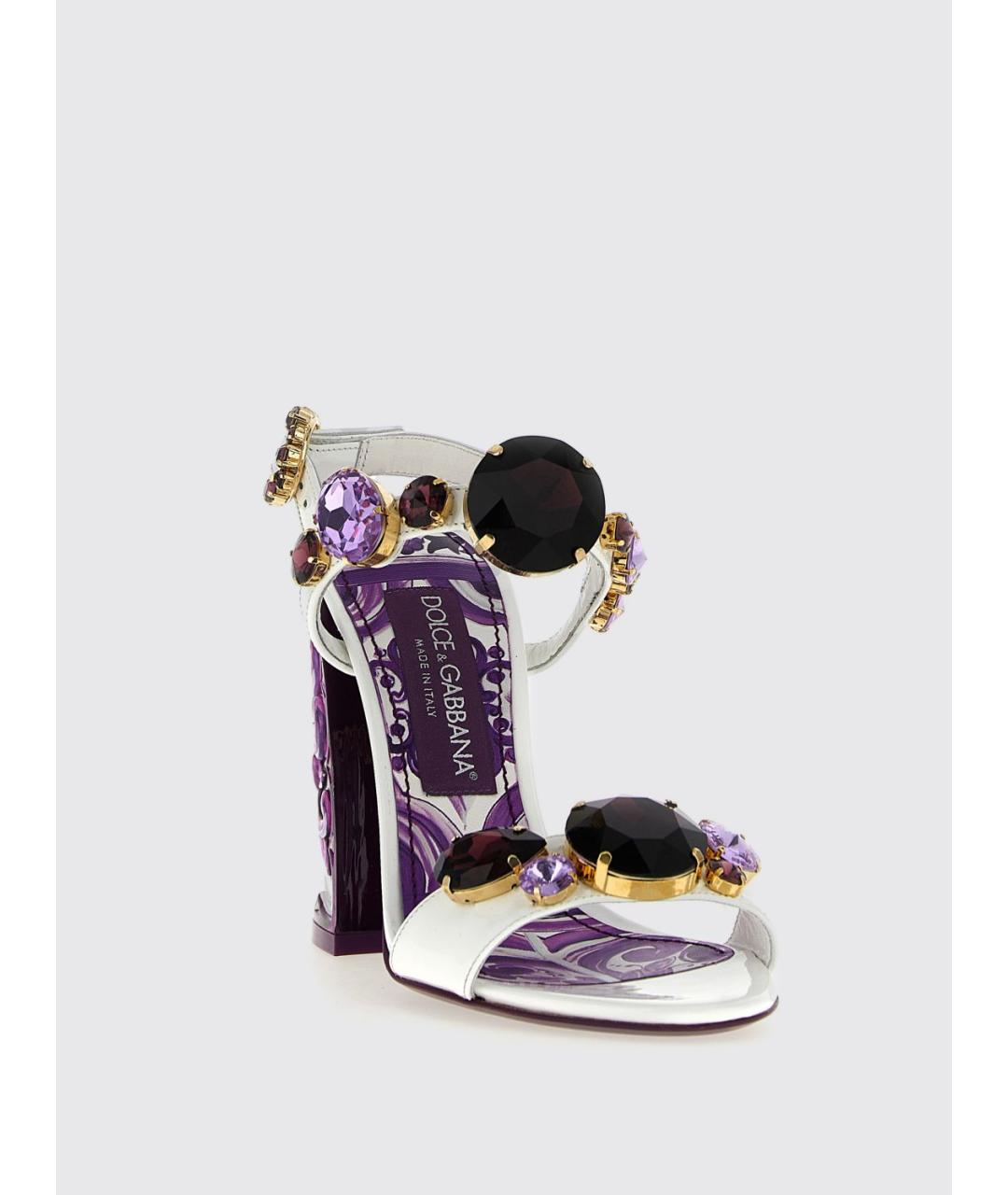 DOLCE&GABBANA Мульти босоножки, фото 2