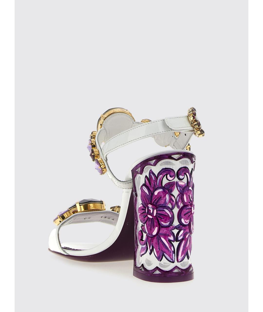 DOLCE&GABBANA Мульти босоножки, фото 3