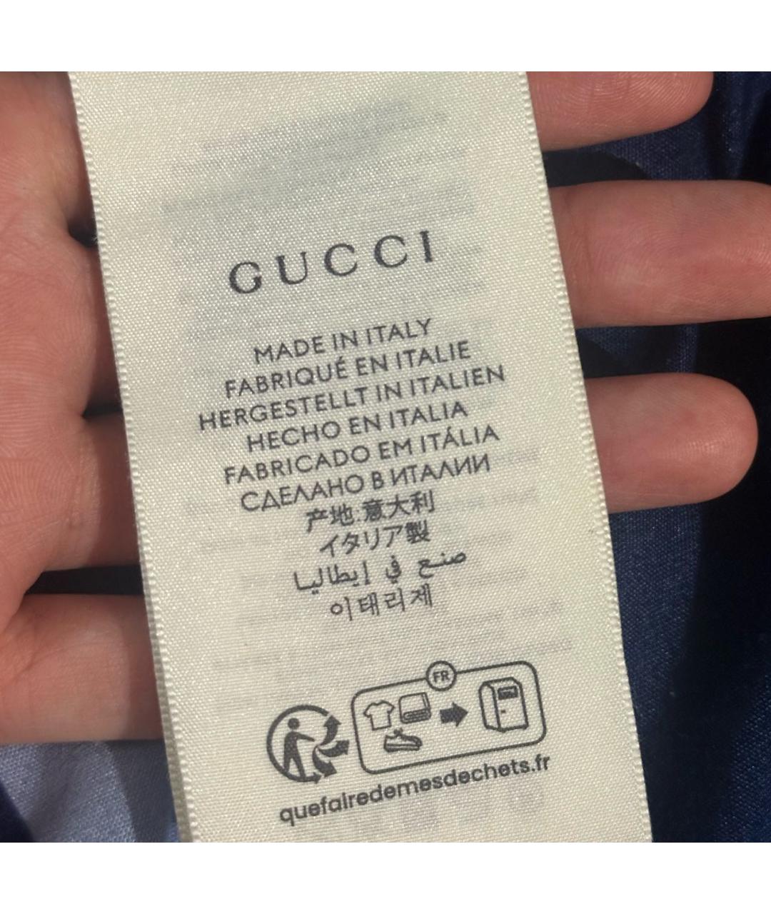 GUCCI Бежевый шарф, фото 4