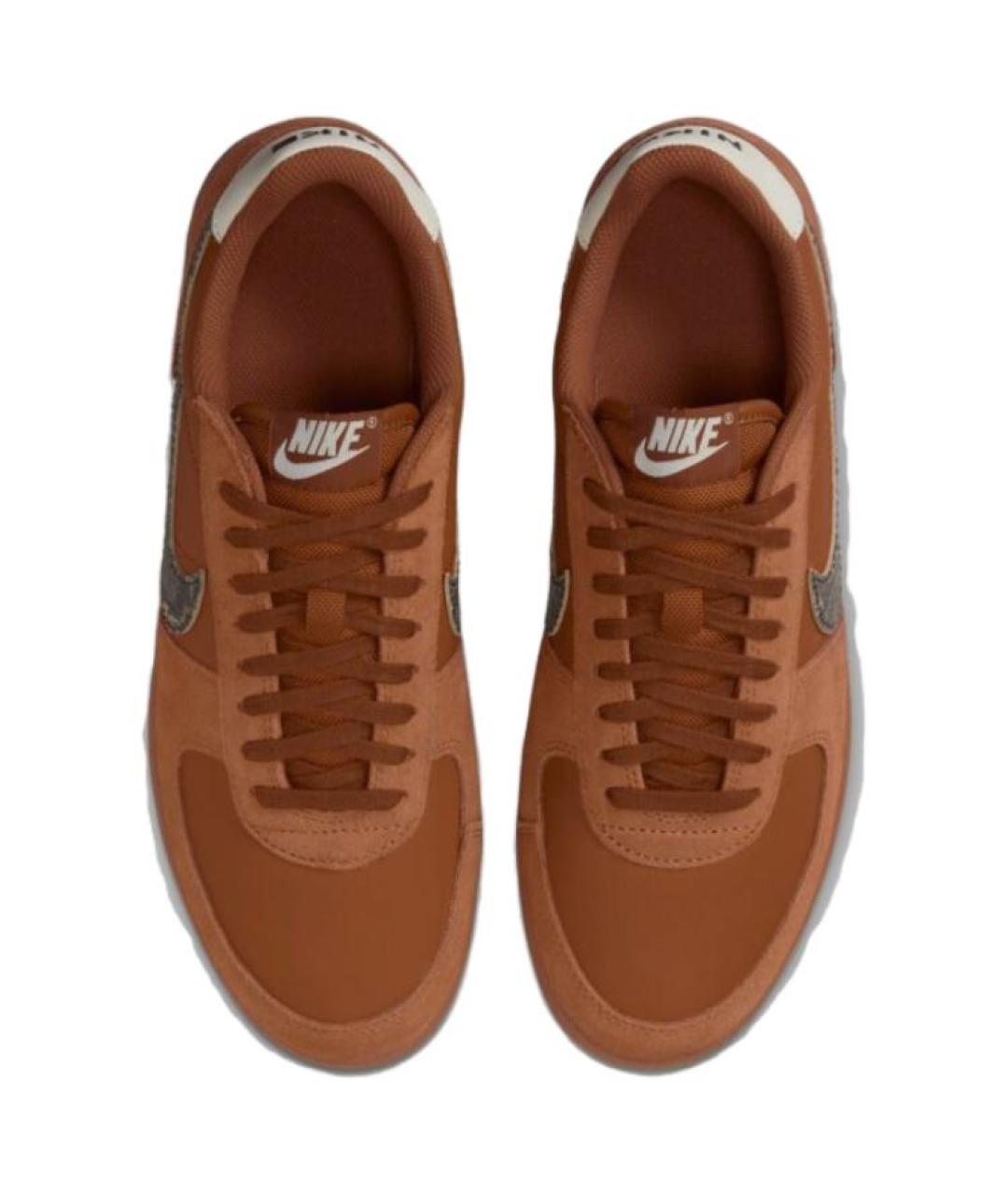 NIKE Коричневые кеды, фото 4